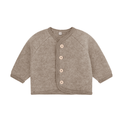 Kurtka Jacket Wool Fleece w. Buttons SAVANNAH MELANGE