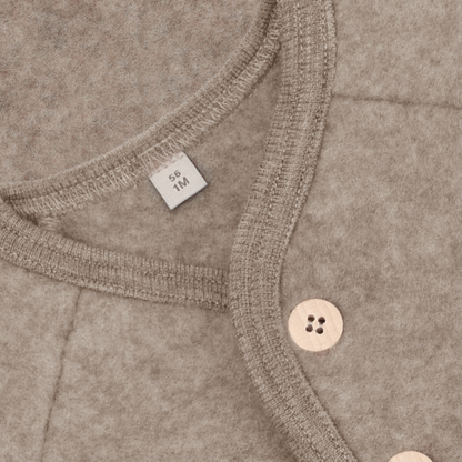 Kurtka Jacket Wool Fleece w. Buttons SAVANNAH MELANGE