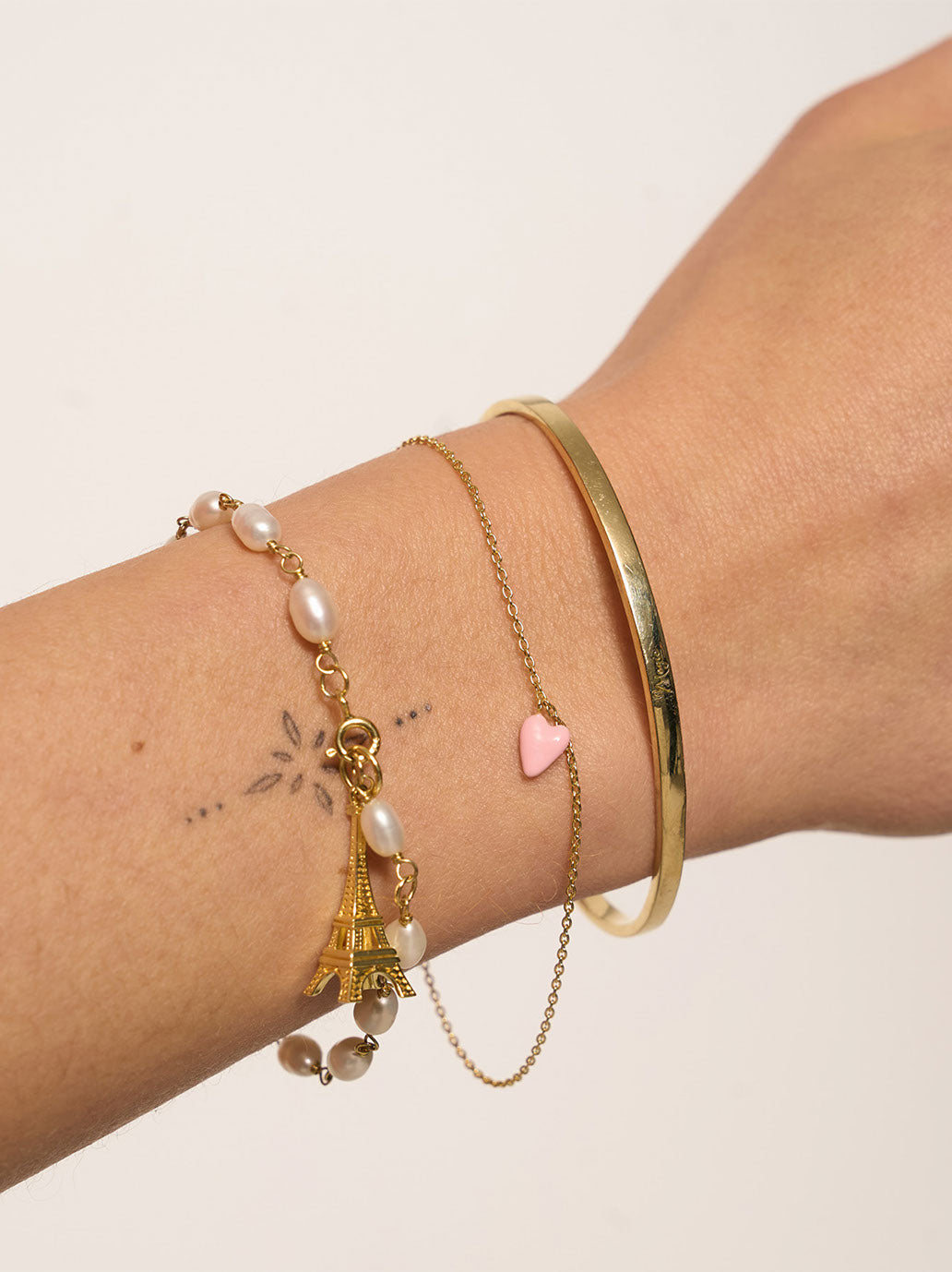 Bransoletka Heart Beat GOLDPLATED / ROSE