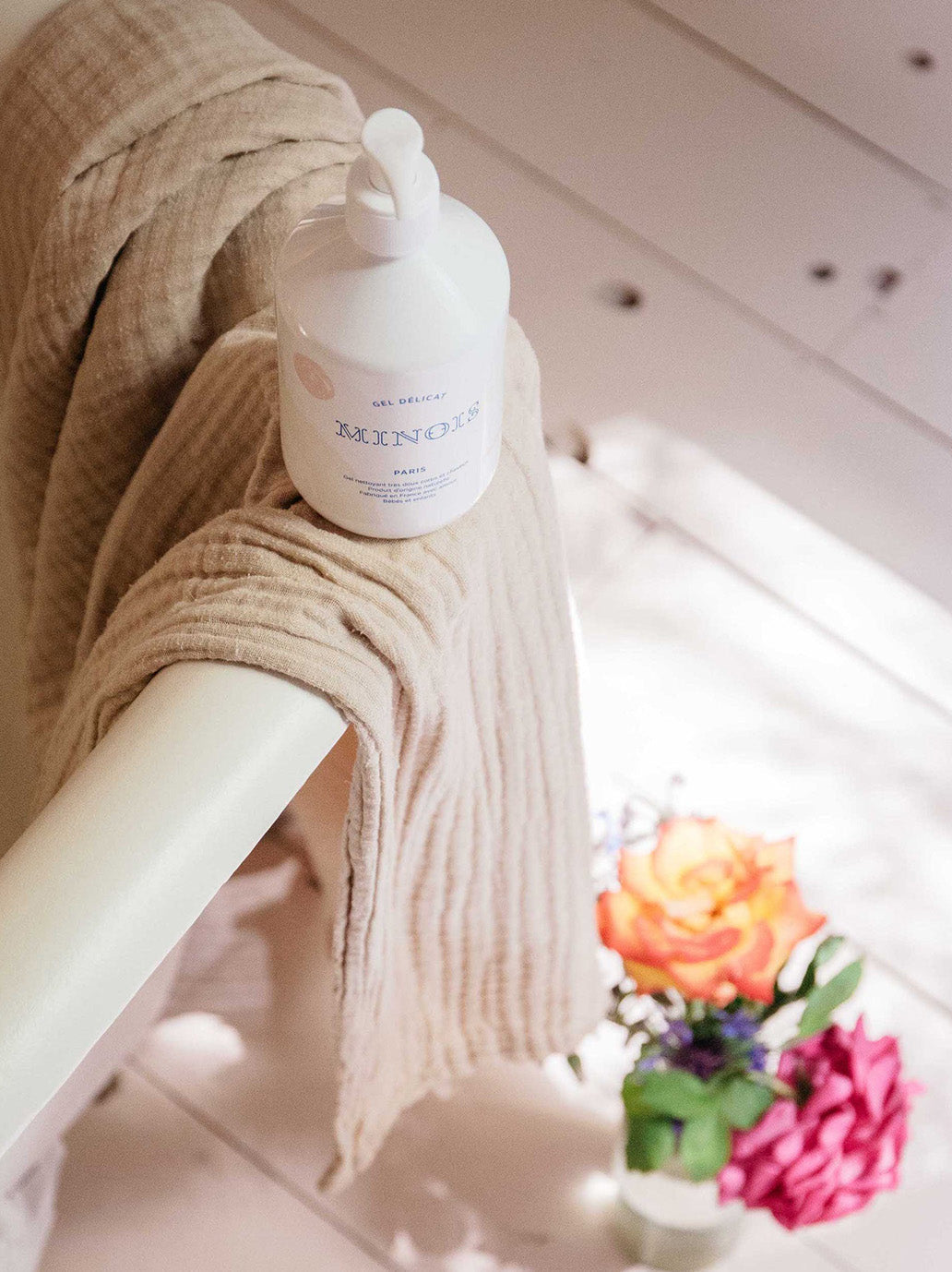 Delikatny żel do mycia ciała i włosów Minois BÉBÉ Concept