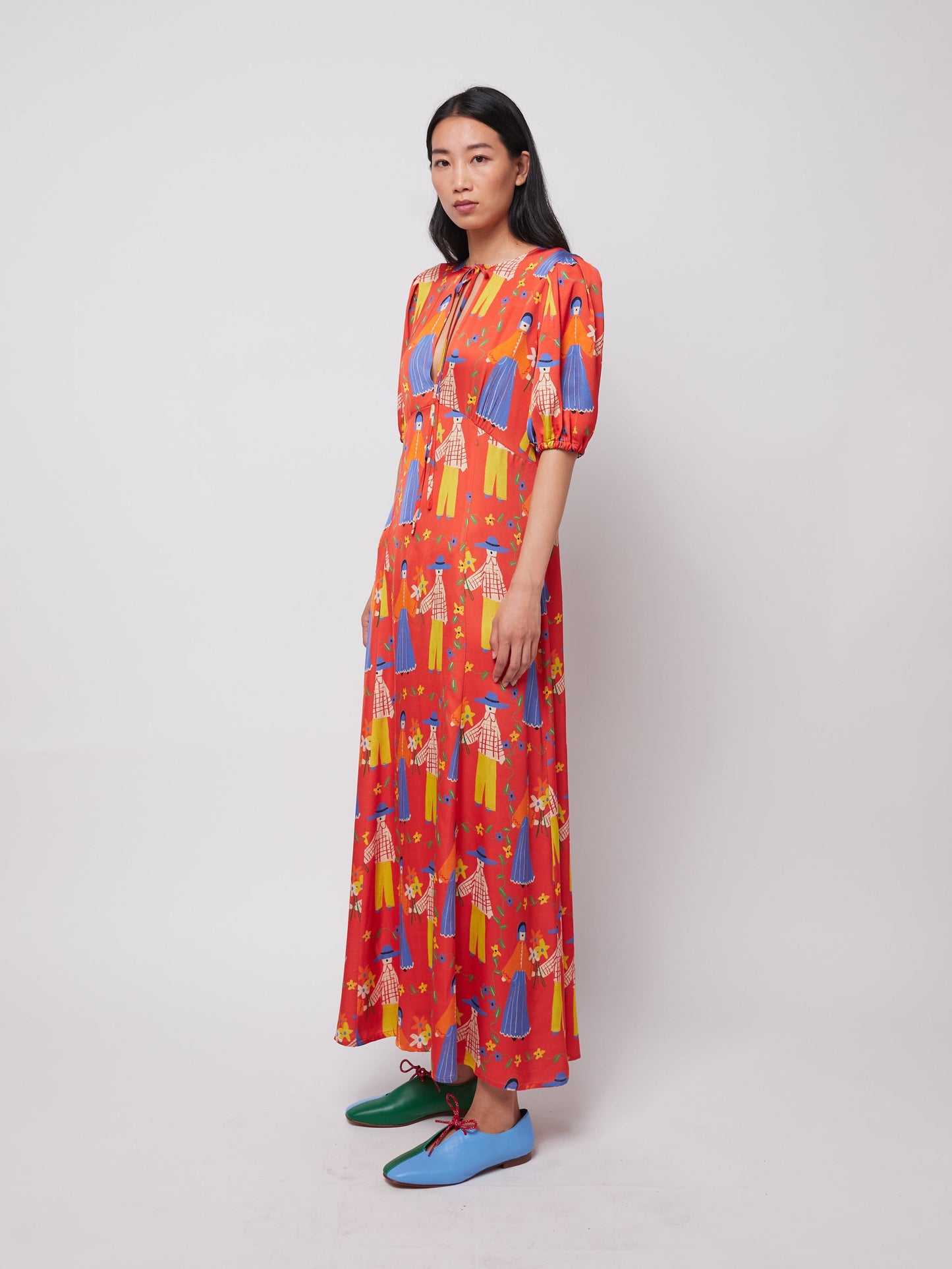 Sukienka Couples print satin dress Adult Bobo Choses BÉBÉ Concept 