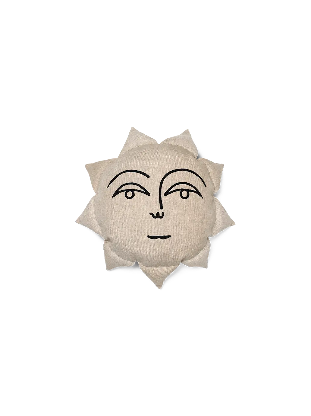 dekoracyjna poduszka słońce Ferm Living BÉBÉ Concept