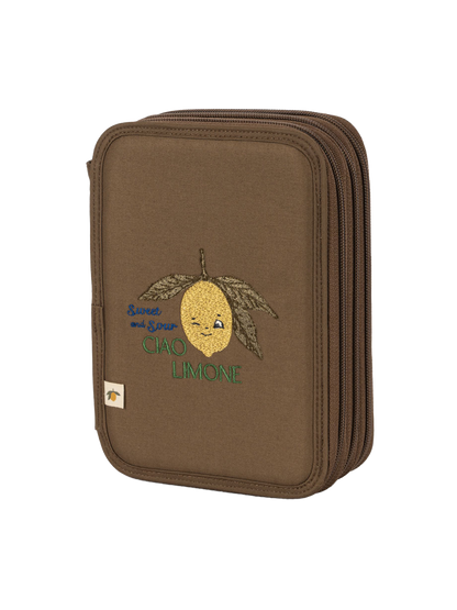 Zestaw szkolny Konges Slojd Clover Khaki Lemon BÉBÉ Concept BÉBÉ Concept 