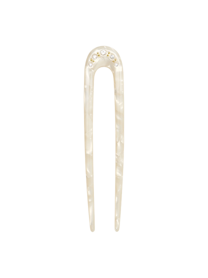 Sunny Crystal Hair Pin Cream CREAM MOP