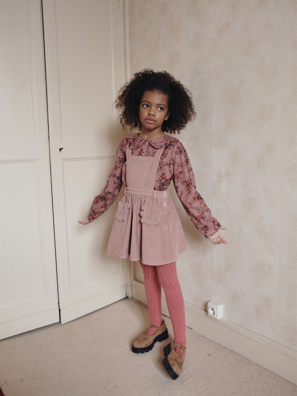 Sukienka sztruksowa Emile et Ida BÉBÉ Concept 