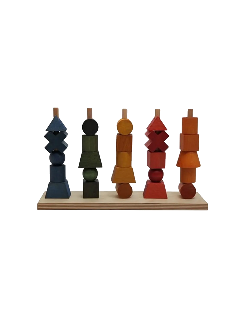 drewniana układanka płotek Wooden Story BÉBÉ Concept