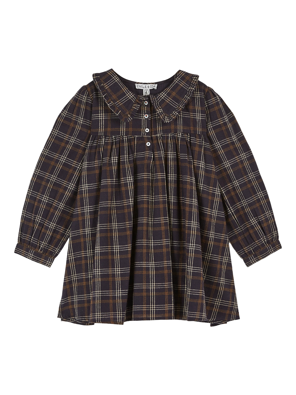 Sukienka w kratę Emile et Ida BÉBÉ Concept 