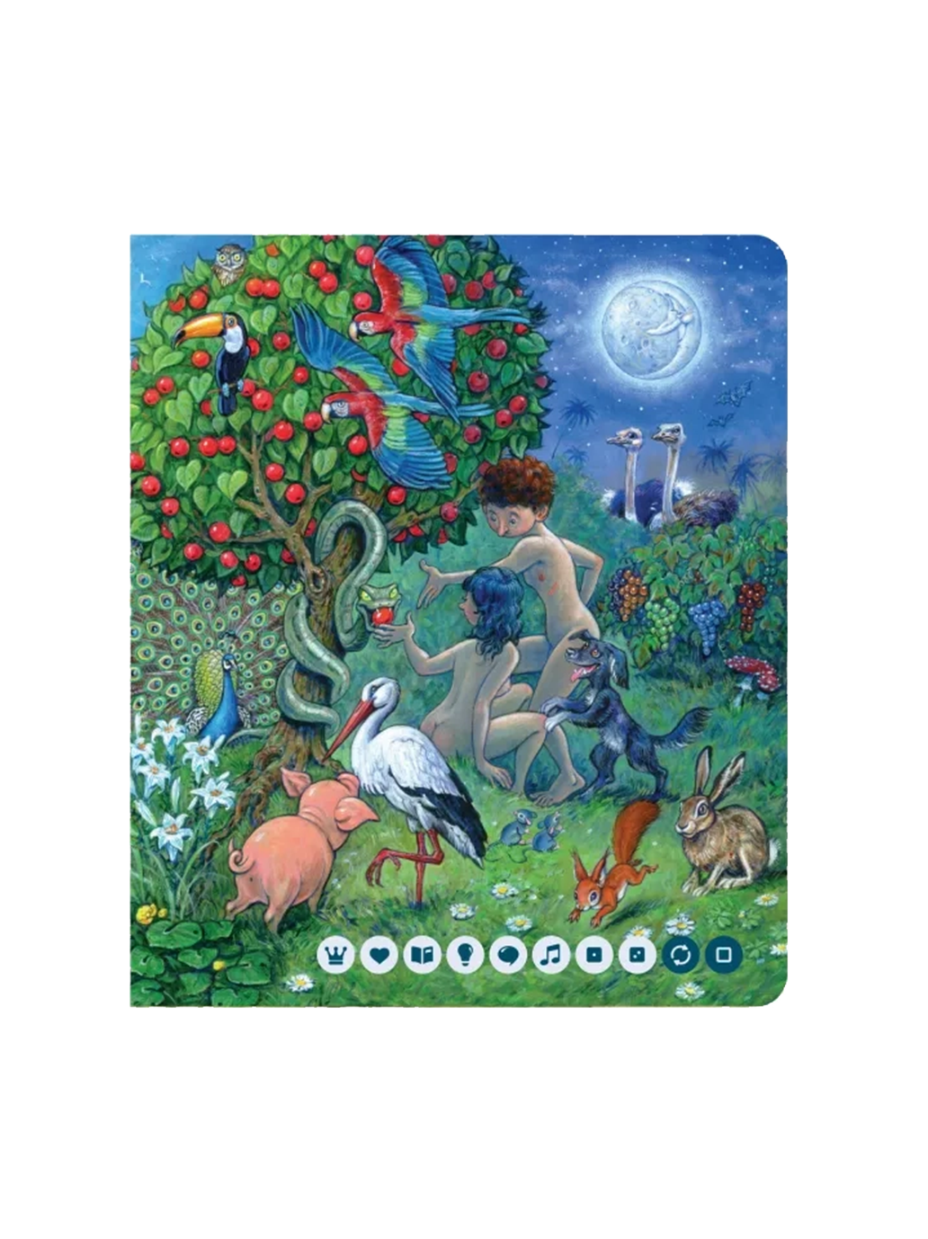 Biblia dla dzieci. Książka interaktywna Albi BÉBÉ Concept 