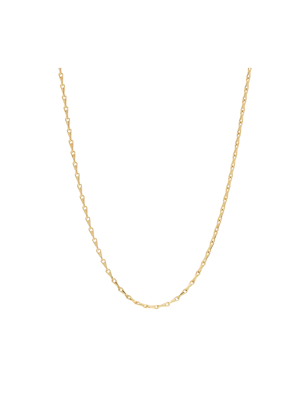 Pozłacany łańcuszek Radiant Plain Necklace Anna + Nina BÉBÉ Concept 