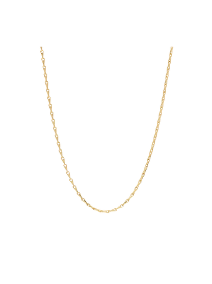 Pozłacany łańcuszek Radiant Plain Necklace Anna + Nina BÉBÉ Concept 