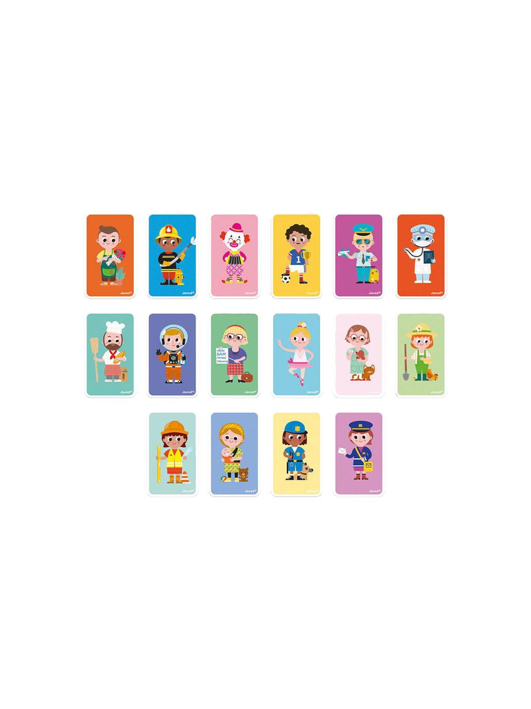 Układanka magnetyczna Magnetibook Janod BÉBÉ Concept 