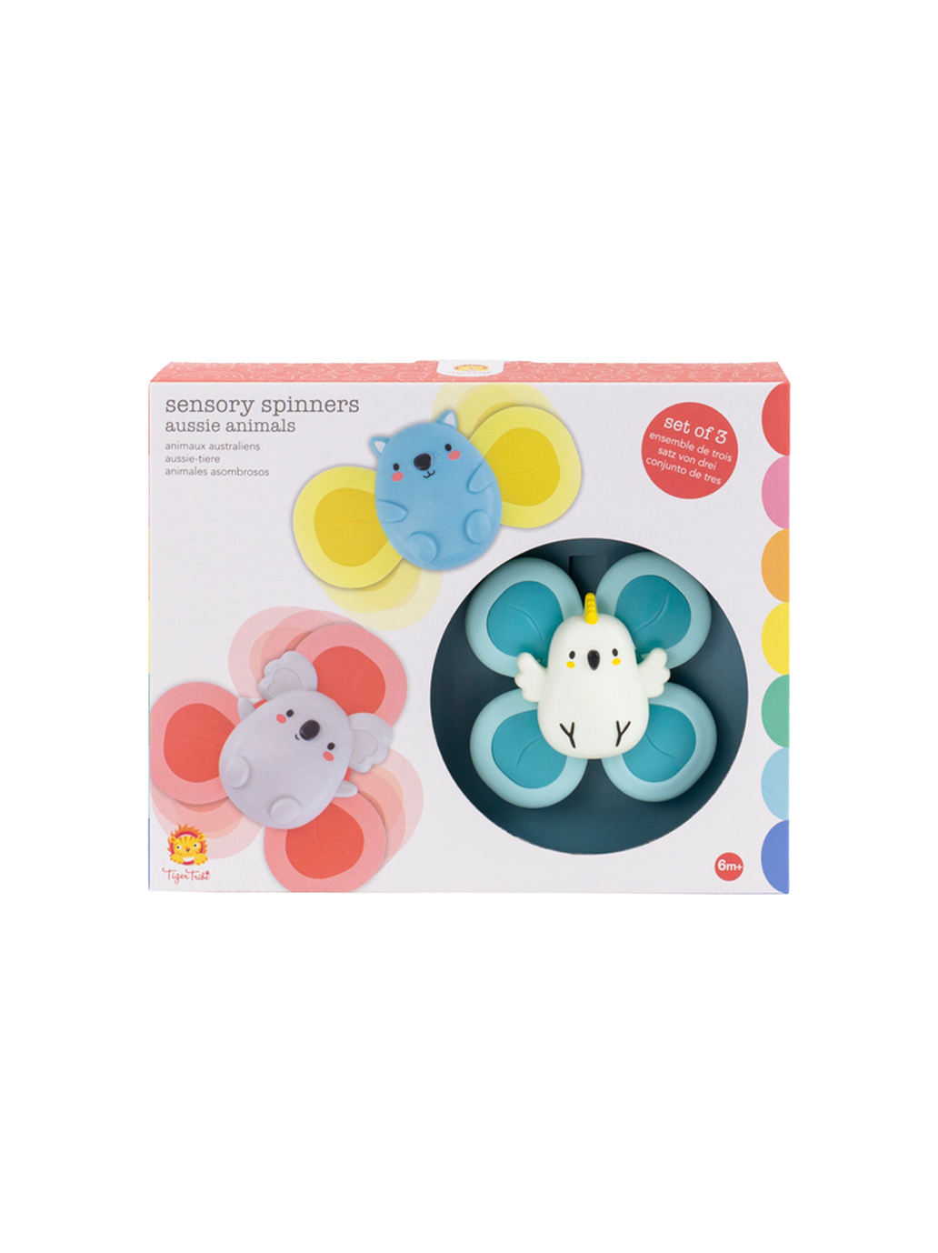 OUTLET Aktywizująca zabawka Sensory Spinners