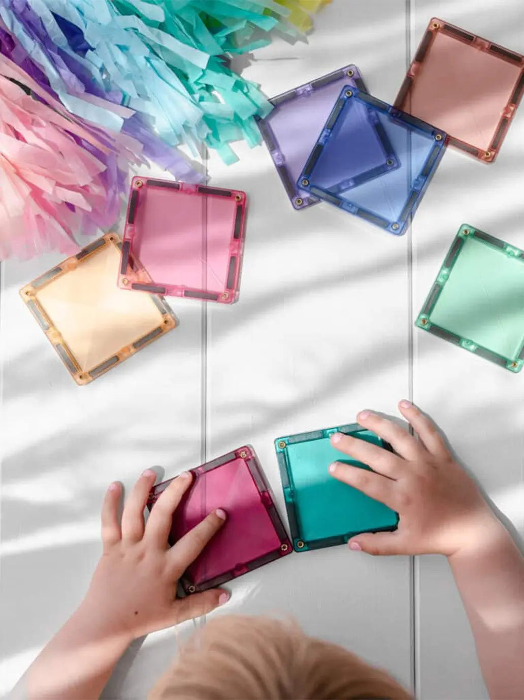 Klocki magnetyczne Pastel Creative pack Connetix BÉBÉ Concept 