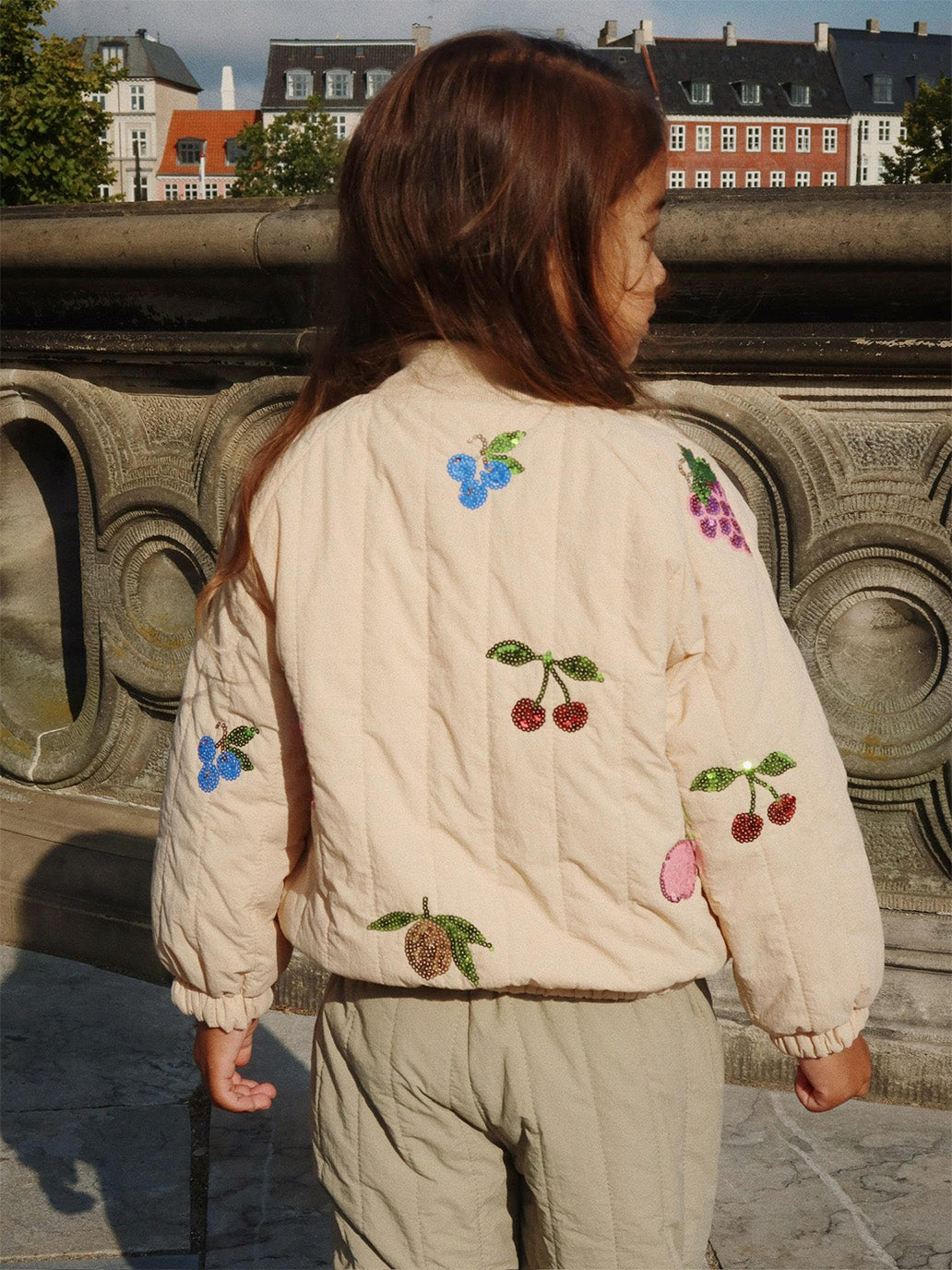 Kurtka Juno sequin bomber jacket Konges Slojd BÉBÉ Concept 