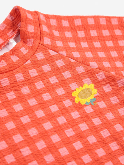 Koszulka kąpielowa Vichy swim T-shirt Baby Bobo Choses BÉBÉ Concept 