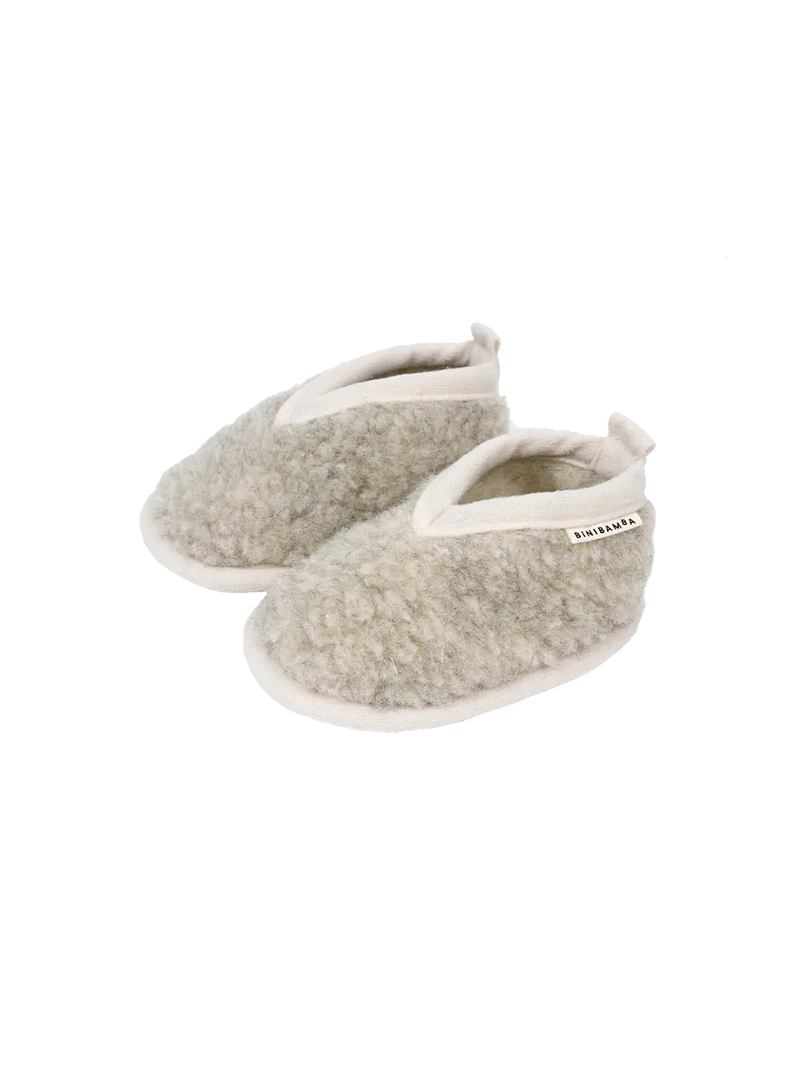 kapcie z wełny merino BINIBAMBA BÉBÉ Concept