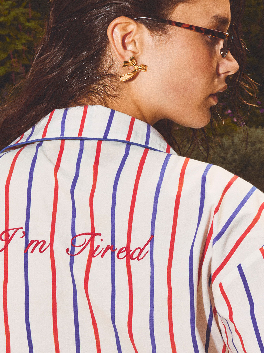 Kolczyk Big Bow Stud Anna + Nina BÉBÉ Concept 