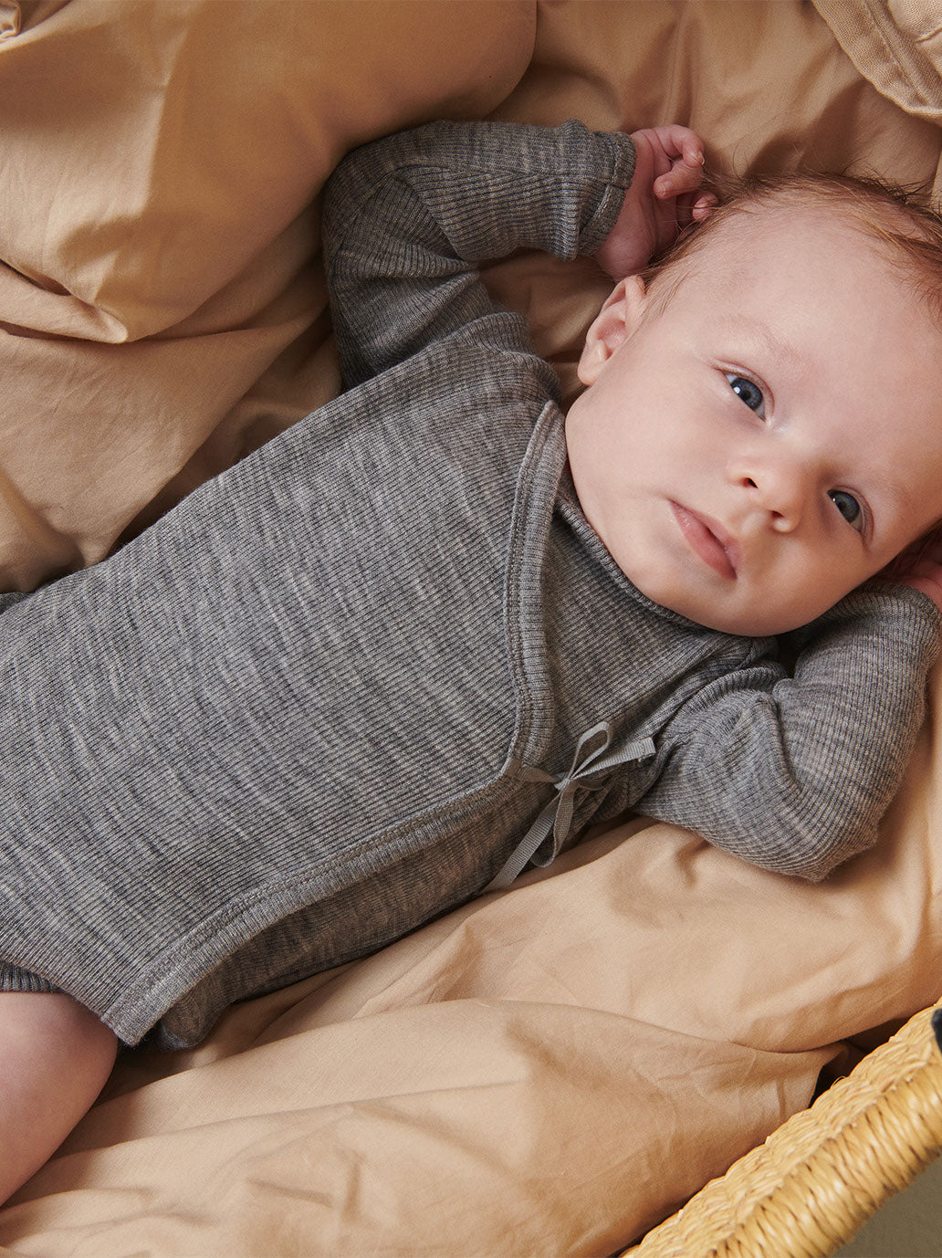 Body kopertowe z wełny merino Belita Rib MarMar Copenhagen BÉBÉ Concept 