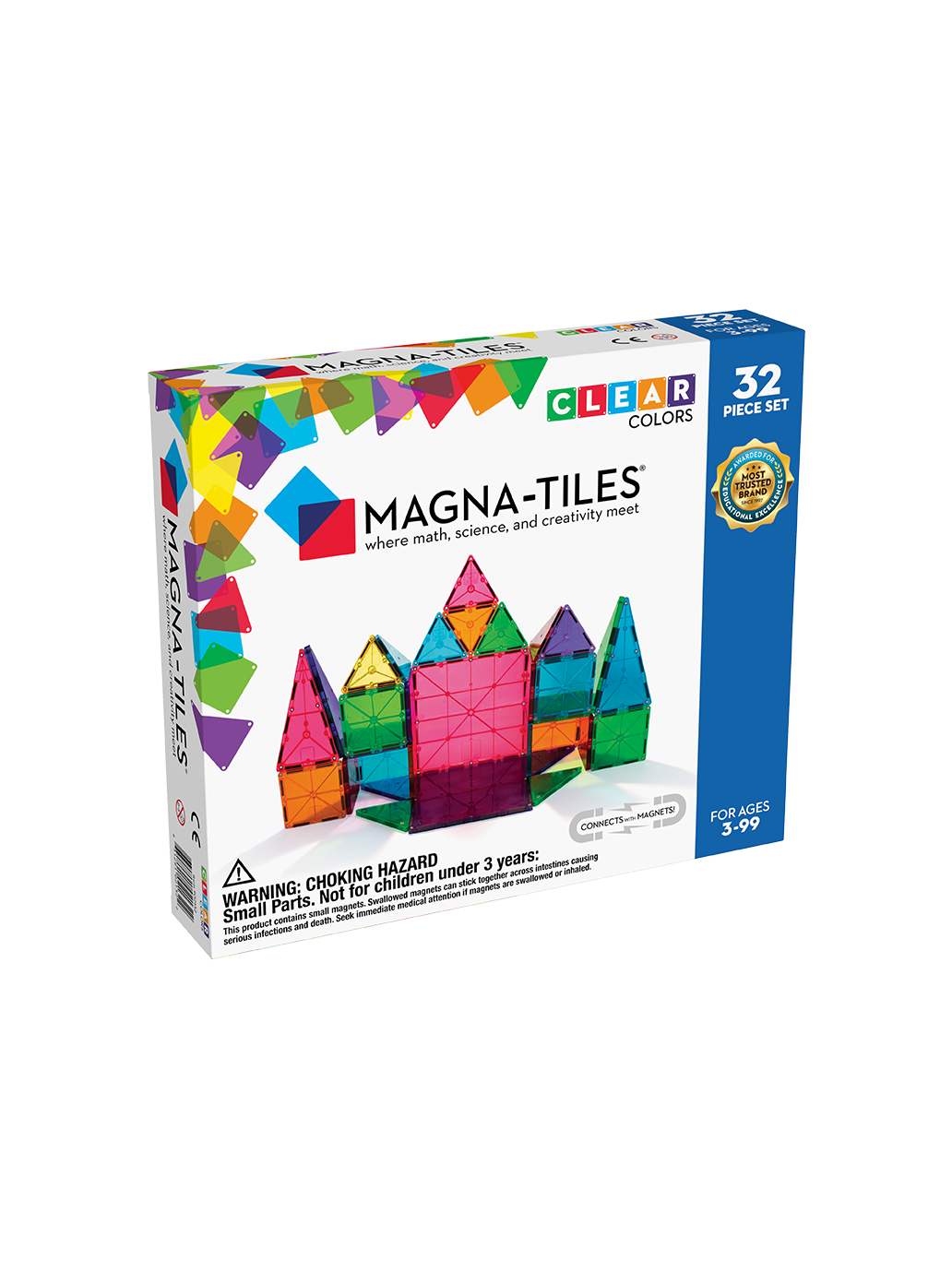Klocki magnetyczne Starter 32 el. Magna-Tiles BÉBÉ Concept