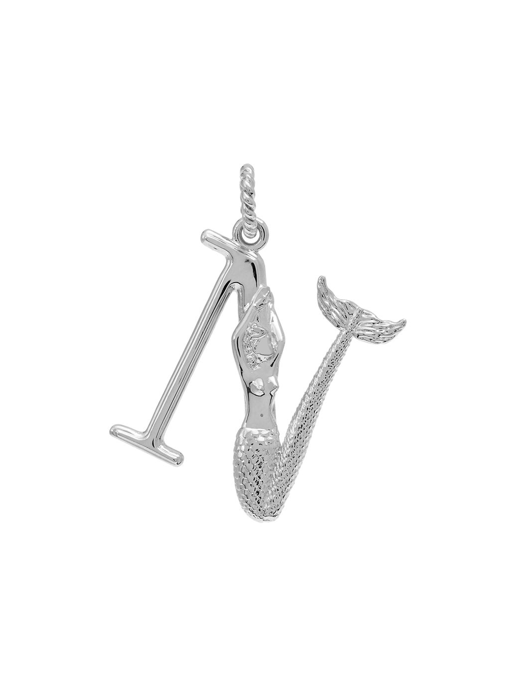 Srebrna zawieszka Initial Muse Necklace Charm N