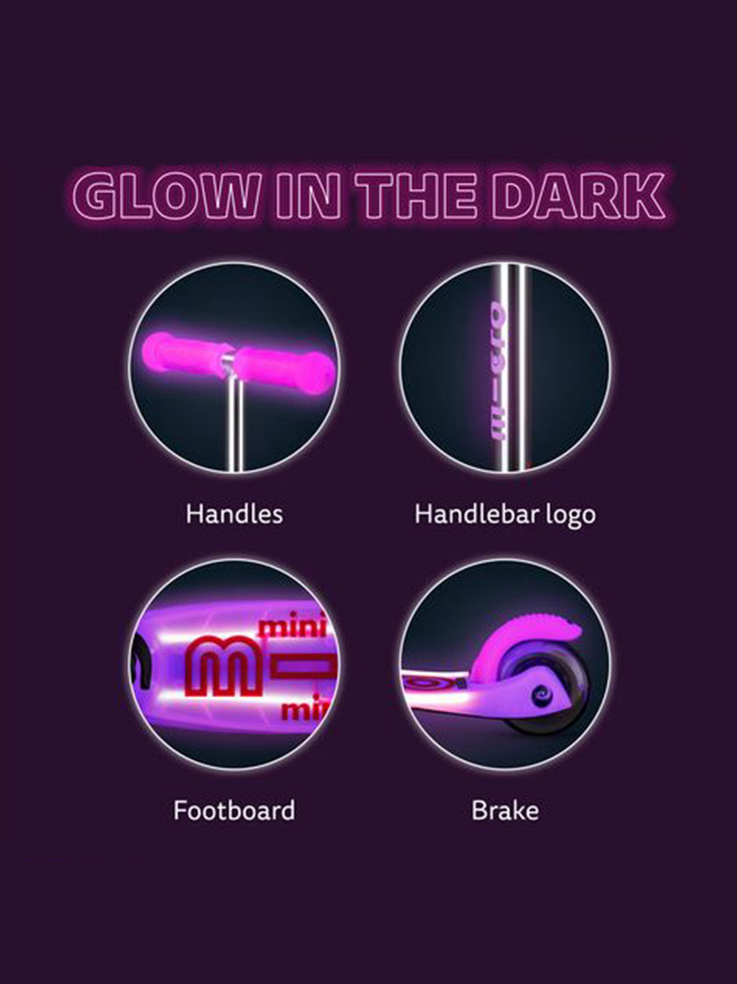 Hulajnoga Mini Micro Deluxe Glow Plus Micro BÉBÉ Concept 