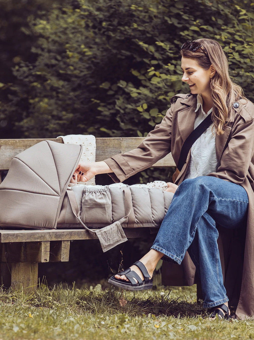 Gniazdko niemowlęce Sebra 3-in-1 Baby Nest Sebra BÉBÉ Concept 