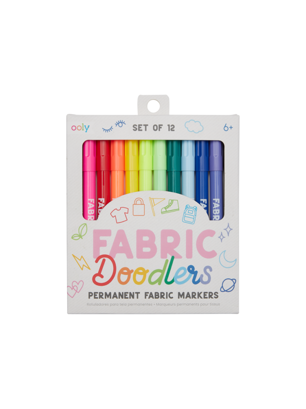 Flamastry do tkanin Fabric Doodlers Ooly BÉBÉ Concept