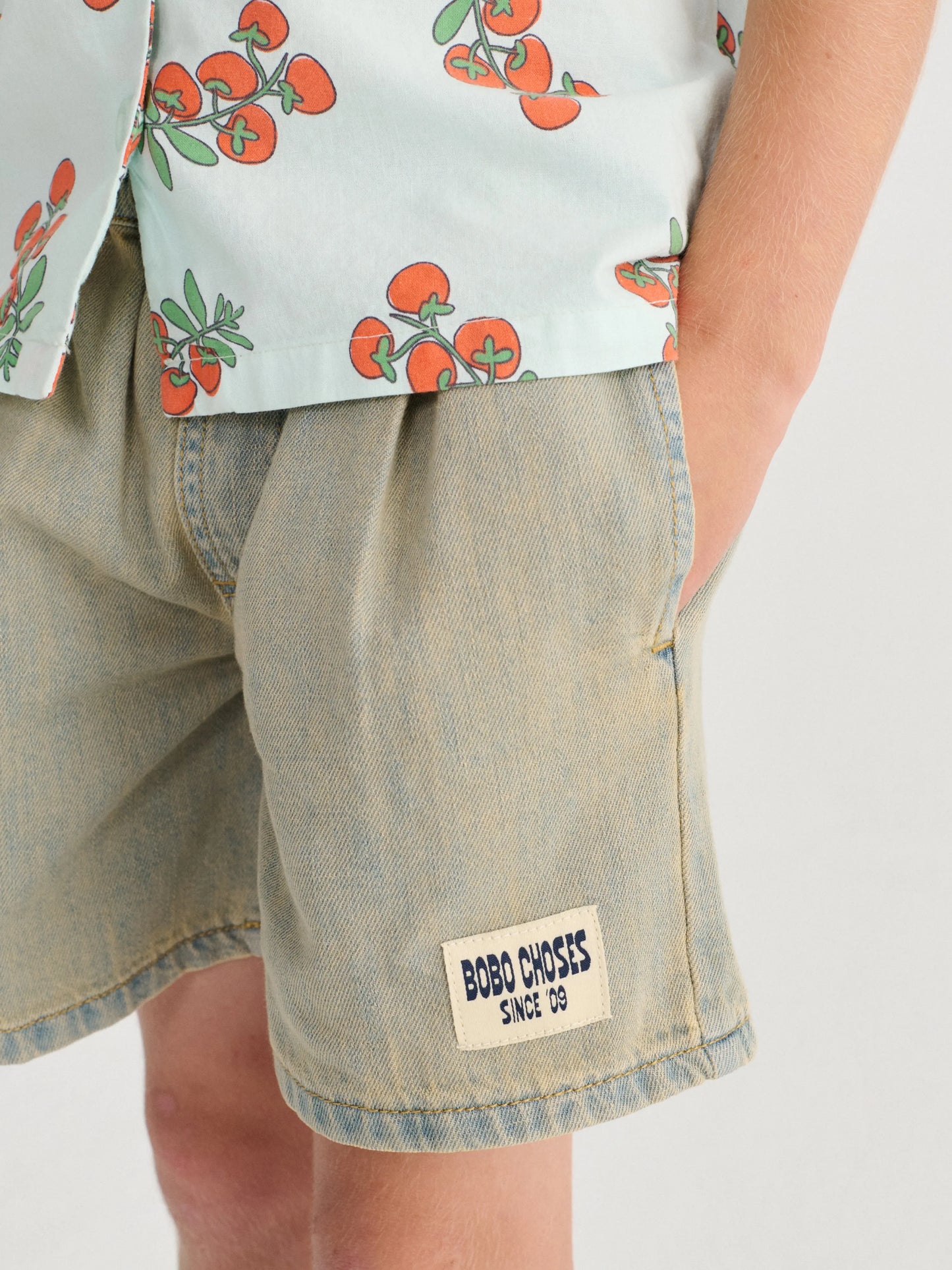 Bobo Choses Since 09 denim bermuda shorts Bobo Choses BEBE Concept 