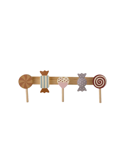 Drewniany wieszak ścienny Bloomingville BÉBÉ Concept