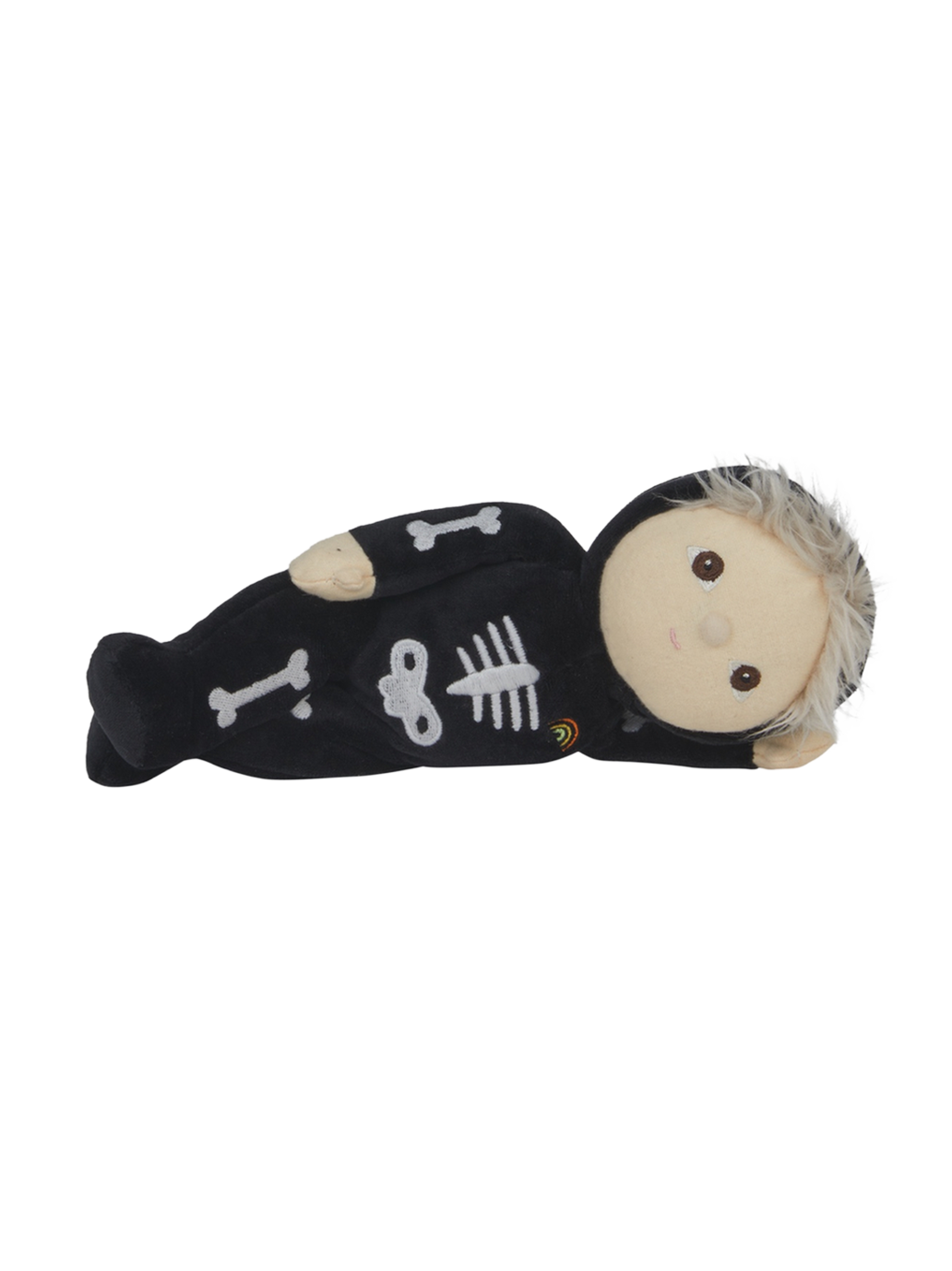 Miękka laleczka Dinky Dinkum Halloween Skeleton Olli Ella BÉBÉ Concept 
