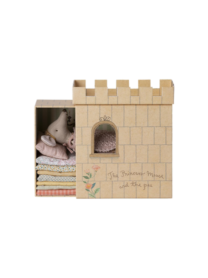 myszka królewna na ziarnku grochu Maileg BÉBÉ Concept