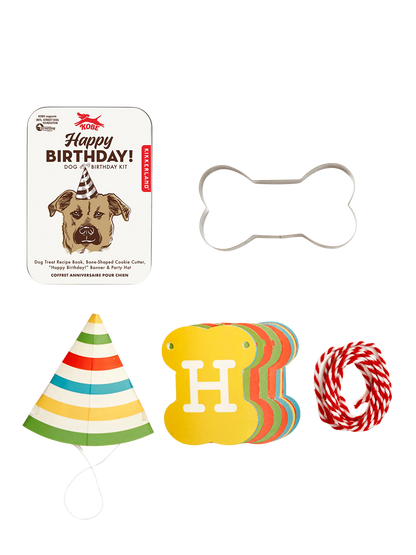 Zestaw dla psa Kobe Dog Birthday Set Kikkerland BÉBÉ Concept 