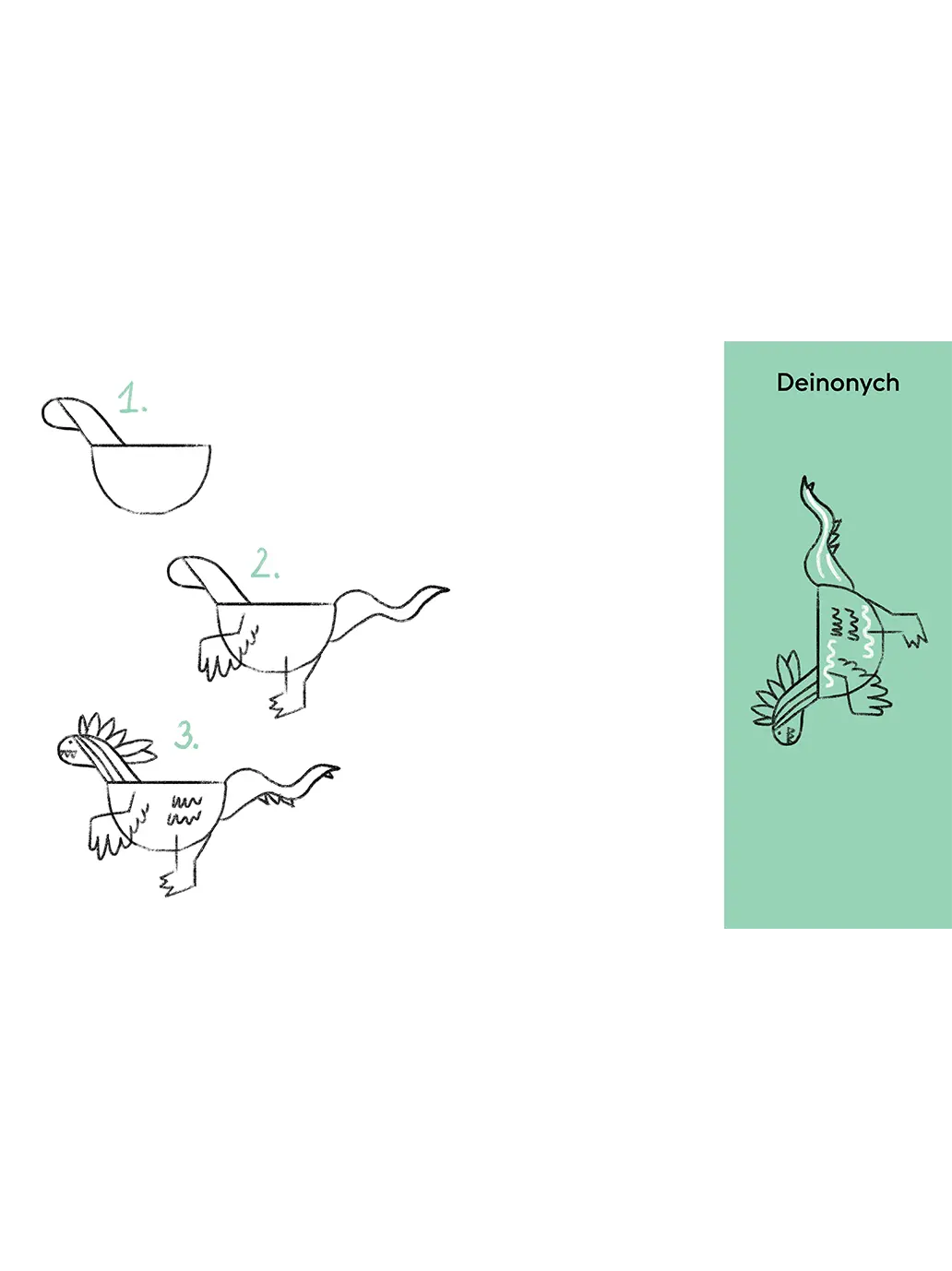 Umiem rysować Dinozaury Wydawnictwo Kropka BEBE Concept 