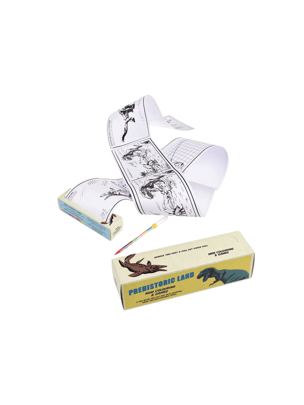 Gry i kolorowanki podróżne w rolce Rex London BÉBÉ Concept