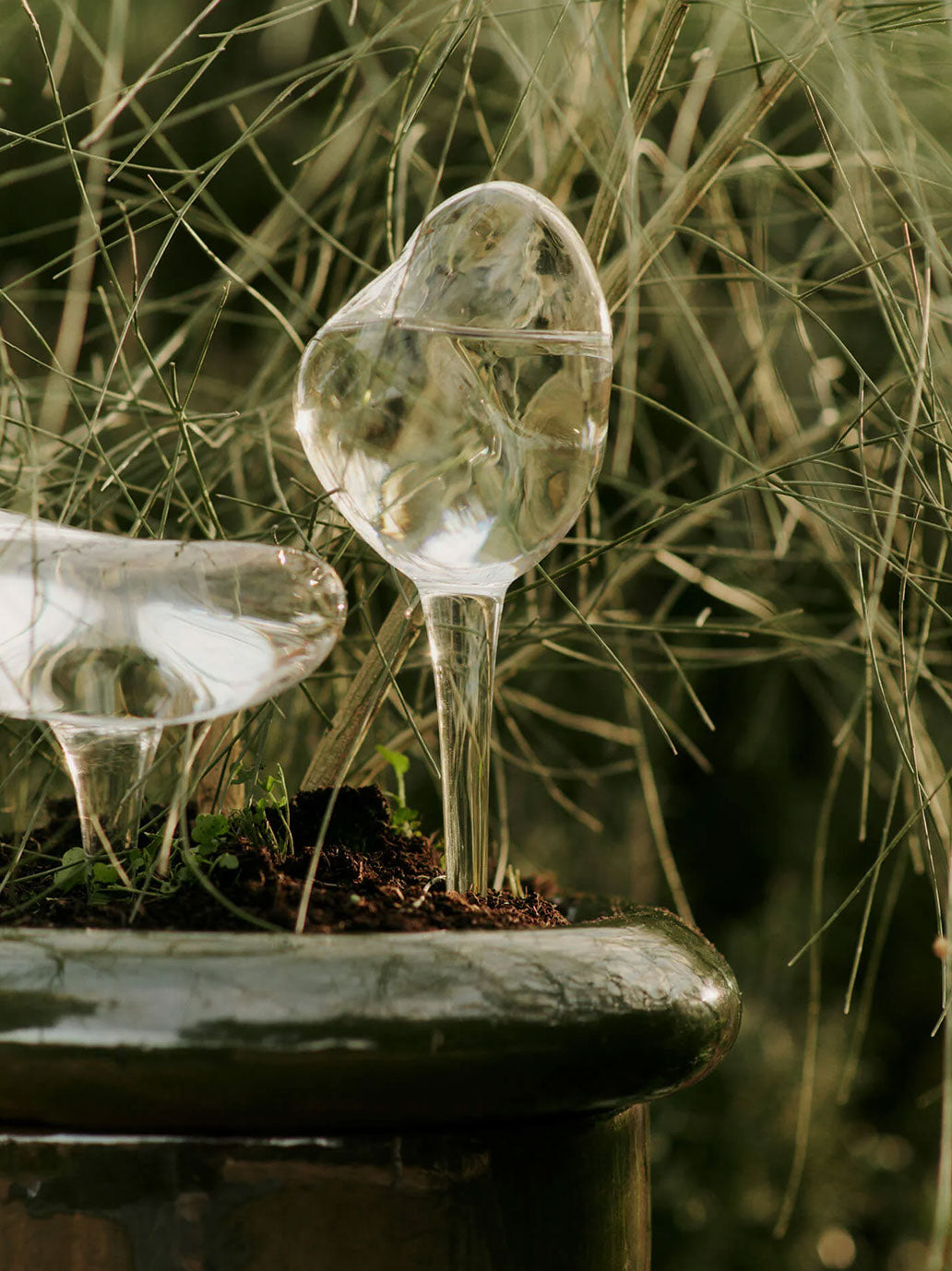 Szklane podlewaczki Mercury water globes Ferm Living BÉBÉ Concept 