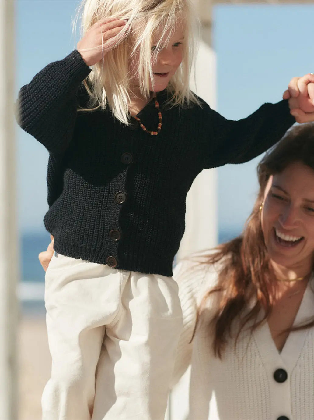 kardigan dziecięcy z wełny merino Everyday Mille Family BÉBÉ Concept