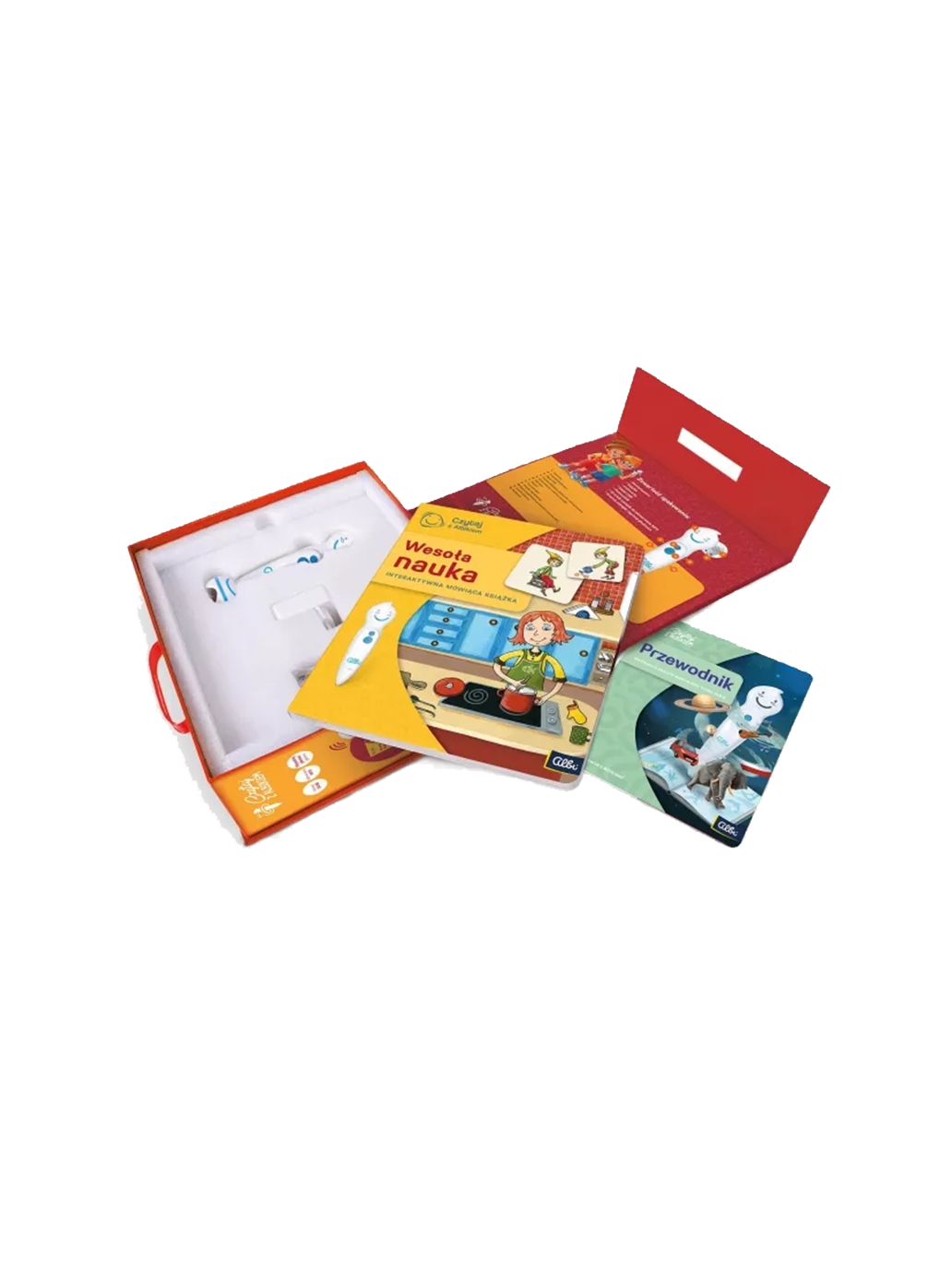 Wesoła nauka. Zestaw książka z piórem Albi BÉBÉ Concept 