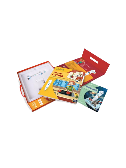 Wesoła nauka. Zestaw książka z piórem Albi BÉBÉ Concept 