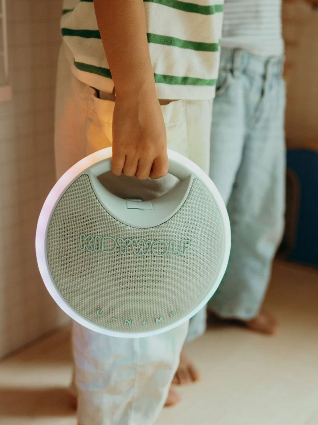 Przenośny głośnik do karaoke z mikrofonami Kidywolf BÉBÉ Concept 