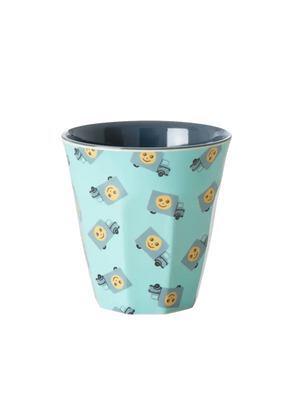 Zestaw kolorowych kubków z melaminy RICE BÉBÉ Concept