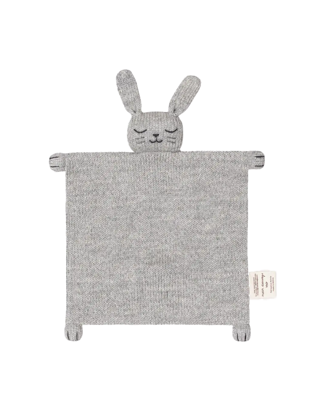 PIerwsza przytulanka Knitted Cuddle Cloth Main Sauvage BÉBÉ Concept 