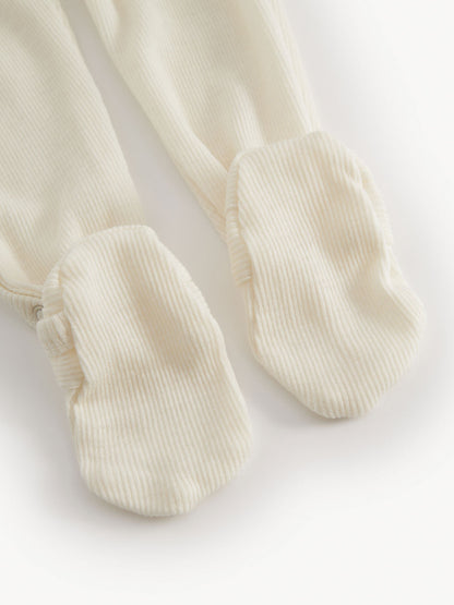 Śpioszki niemowlęce merino Rubetta Rib MarMar Copenhagen BÉBÉ Concept 