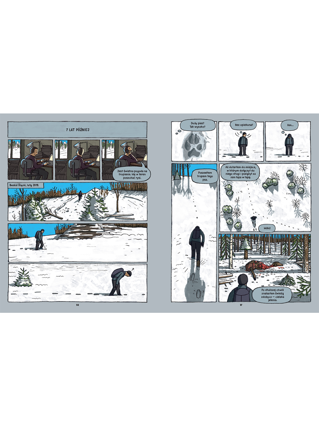 Wilki. Historie prawdziwe Wydawnictwo Dwie Siostry BÉBÉ Concept