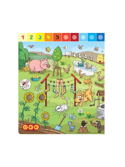 Wesołe liczby. Książka interaktywna Albi BÉBÉ Concept 