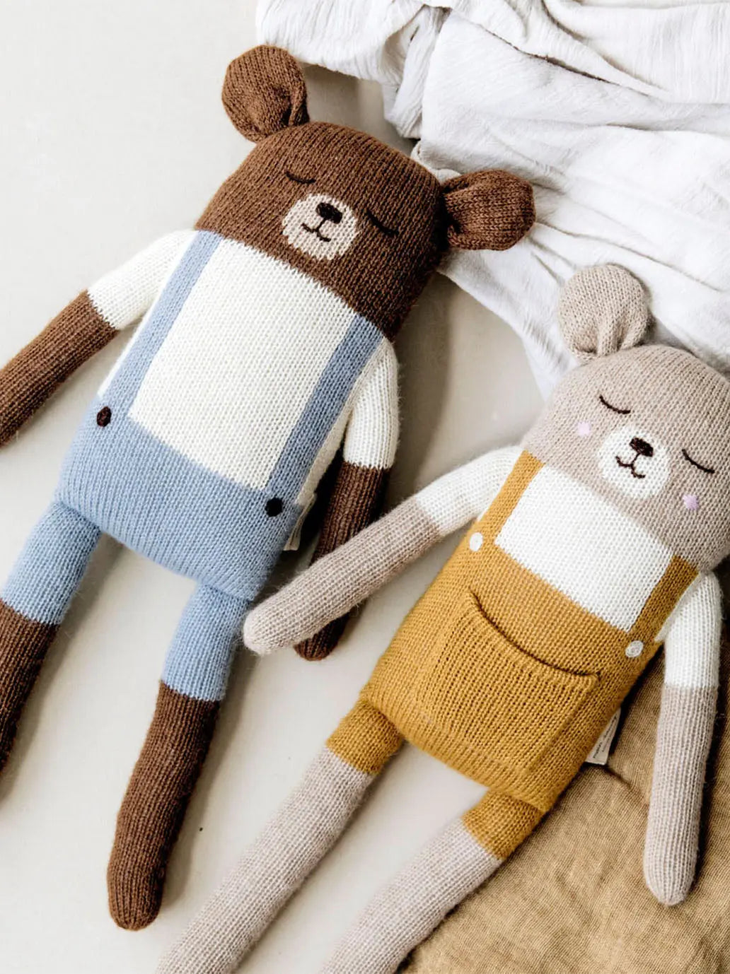 duża przytulanka z alpaki Main Sauvage BÉBÉ Concept