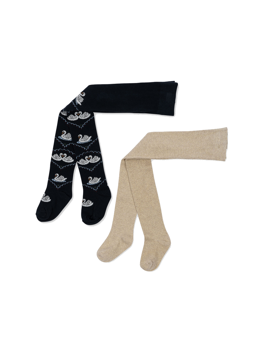 Zestaw żakardowych rajstop Konges Slojd BÉBÉ Concept