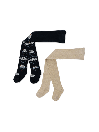 Zestaw żakardowych rajstop Konges Slojd BÉBÉ Concept