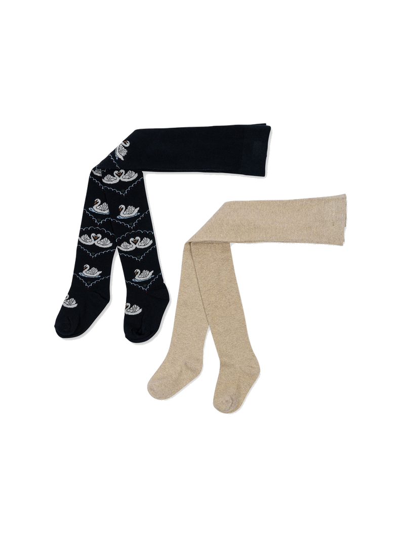 Zestaw żakardowych rajstop Konges Slojd BÉBÉ Concept