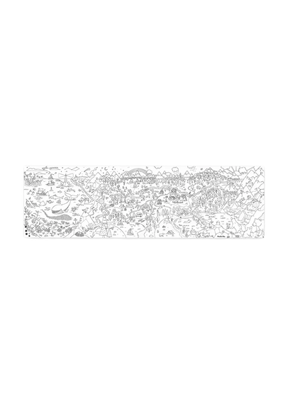 kolorowanka gigant Odkrywca Moulin Roty BÉBÉ Concept