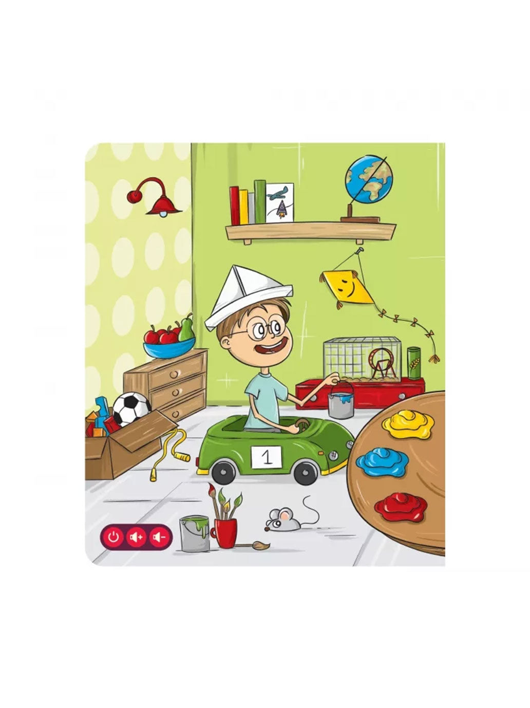 Moje pierwsze kolory i kształty. Książka interaktywna Albi BÉBÉ Concept 